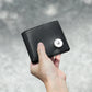 Klomore Airtag Wallet with Coin Pocket for Men