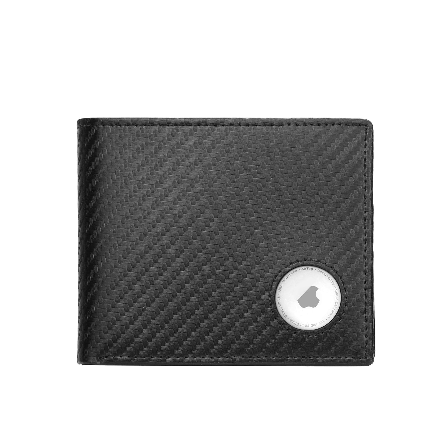 Klomore Airtag Wallet with Coin Pocket for Men