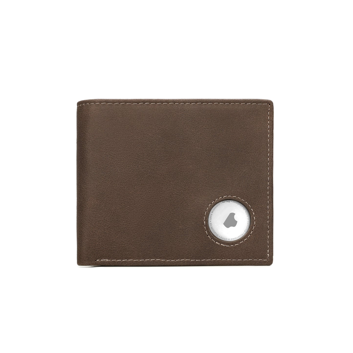 Klomore Airtag Wallet with Coin Pocket for Men