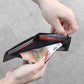 Klomore Airtag Wallet with Coin Pocket for Men