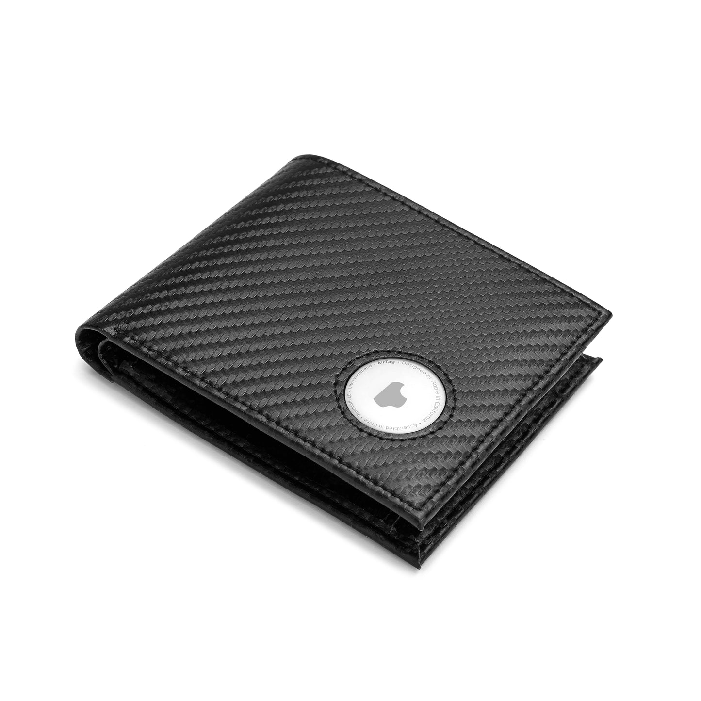 Klomore Airtag Wallet with Coin Pocket for Men