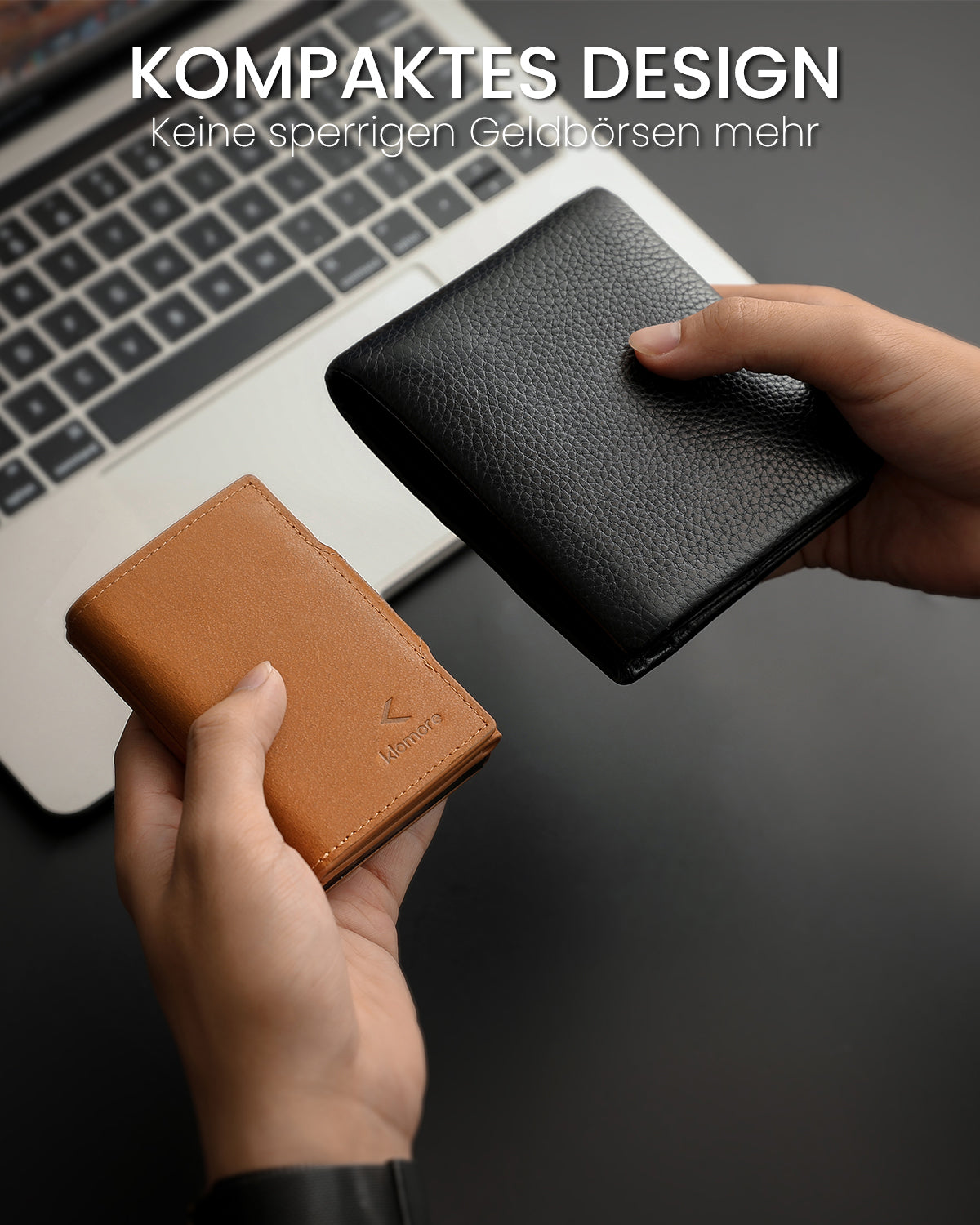 Klomore Slim Wallet Pop-up Credit Card Holder